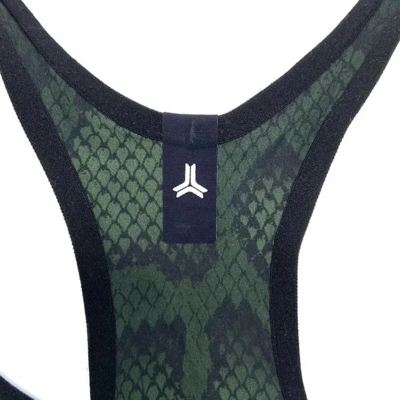 Ultracor Terrain Python Sports Bra Ivy Textured Nero Small